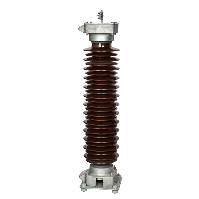 Porcelain Lightning Housed Arrester for Railway Signal System Safety